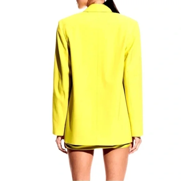 THE SEI Blazer Oversized in Neon Color Size 6 - Picture 4 of 9